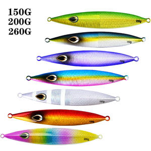 RUNTOO 150g/200g/260g luminoso Jig veloce piombo metallo <span class=keywords><strong>esca</strong></span> da pesca a passo lento per pesca alla traina di spigola - Product Image 4