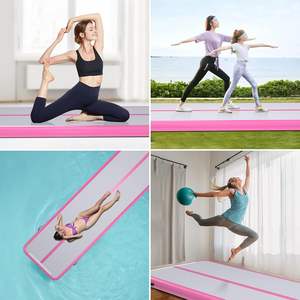 Vente en gros de tapis de gymnastique <span class=keywords><strong>gonflable</strong></span> en EVA sans pompe électrique pour salle de sport - Product Image 6