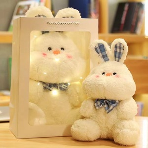 Mengai Super Doux Peluche Lapin Poupée Cadeau D'anniversaire Pour Enfants Prix Griffe <span class=keywords><strong>Hag</strong></span> Lapin PP Coton Rempli Jouet - Product Image 5