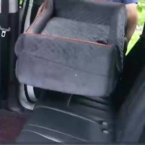 Detachable <strong>Dog</strong> Car Seat Memory Foam <strong>Dog</strong> Booster Seat <strong>Dogs</strong> Travel <strong>Bed</strong> With Thick Cushions Storage Bag For Large/medium-sized <strong>Dogs</strong> - Product Image 5