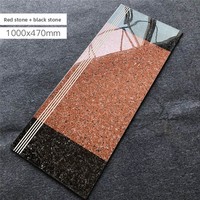 Marchepieds d'escalier Carreaux d'extérieur 1.12m Antidérapant Entièrement Céramique Marbre Résistant à l'acide Carreaux de sol vitrifiés Lumière douce Vente en gros