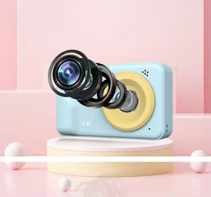 กล้องดิจิตอล 4K HD รุ่นใหม่ล่าสุดจากโรงงาน หน้าจอ LCD หมุนได้ เหมาะสำหรับนักเรียน ท่องเที่ยว วีล็อก ขนาดกะทัดรัด ทนทาน ผลิตจากพลาสติก ABS พกพาสะดวก - Product Image 6