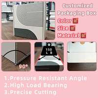 Cajas de Cartón Corrugado con Recubrimiento UV, Impresas, de Lujo, Ecológicas, Hechas con Materiales Reciclados, para Envíos y Suscripciones