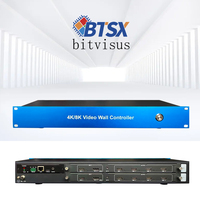 Convertidor de Video Multicanal 8K60, 8 Salidas, 2 Entradas, Salida Síncrona, Sin Retraso, Construcción Metálica para Video Wall