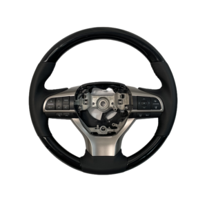 ที่กำหนดเองพีชไม้พวงมาลัยสำหรับโตโยต้า Alphard <span class=keywords><strong>Vellfire</strong></span> สำหรับเล็กซัส Lx570 Lm300h 350อุปกรณ์ตกแต่งภายในรถยนต์ - Product Image 1