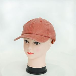 หมวกแก๊ปปักโลโก้ 6 แผง แบบวินเทจ ย้อมสีพิเศษ ซักล้างได้ สไตล์ Dad Hat ผ้าฝ้าย สำหรับเล่นกีฬา ขายส่งตามสั่ง - Product Image 3