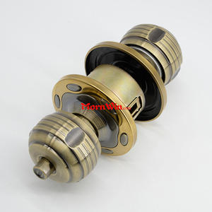 สังกะสีอัลลอยด์รอบ Lever ลูกบิดประตูลูกชุดจับล็อคห้องน้ำทรงกระบอกล็อคปุ่ม - Product Image 6