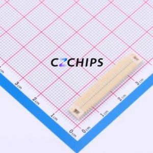 FX8-100S-SV Board-to-Board & Backplane Connector SMD,P=0.6mm Connector 0.6mm Vertical Mount 2 400mA - Product Image 2