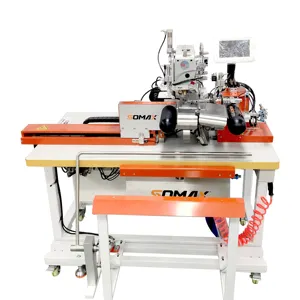 Machine à coudre automatique Somax SM-07A à grande vitesse Machine à coudre industrielle à ourlet inférieur de T-shirt entièrement automatique