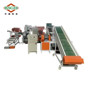 Feine Trennung mittlerer Schrott Kupferdraht Recyclingkabel Granulationsmaschine System zur Trennung von Kupfer von PVC in China