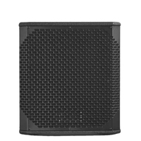 Caisse de son en bois de 12 pouces, subwoofer actif DJ, unité de basses profondes compacte, idéale pour les événements de petite et moyenne envergure, les performances DJ et les locations.