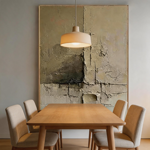 Affiche sur toile rustique Wabi Sabi en relief, texture épaisse, neutre, sans cadre, pour décoration murale <span class=keywords><strong>de</strong></span> bureau - Product Image 6