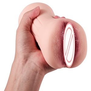 Vagina Artificial de Dos Canales, Copa de Masturbación Realista, Mini Copa de Avión, Juguetes Sexuales <span class=keywords><strong>para</strong></span> Adultos, Copa de Masturbación Masculina -BJD-B043 - Product Image 3