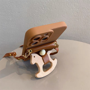 Cartone animato Mouse Horse TPU custodia per telefono per <span class=keywords><strong>iPhone</strong></span> 17 Pro Max <span class=keywords><strong>portafoglio</strong></span> porta carte a tracolla cordino <span class=keywords><strong>Cover</strong></span> <span class=keywords><strong>iphone</strong></span> per 16 15 - Product Image 4