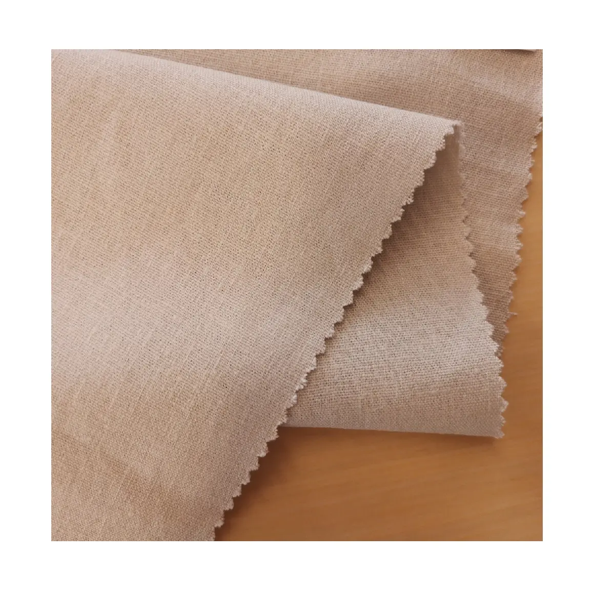 Thân Thiện Với Môi Trường 55% Linen 42% R 3% SP Viscose LANH PHA Trộn Đàn Hồi Vải Cho Vải Áo Sơ Mi CuộN