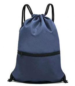 Custom Promotional <b>Drawstring</b> Gym <b>Backpack</b> 210D Polyester <b>Backpack</b> High Quality Nylon Promotional Bag - Product Image 1