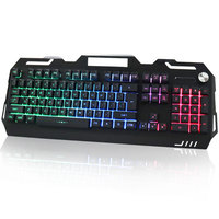 Clavier mécanique RGB Souris Casque Combo Filaire Bureau 104 touches Clavier de jeu pour PC Ordinateur