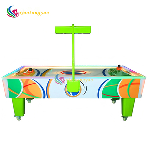Table de hockey sur air à deux joueurs à prix abordable pour centres de jeux, construction métallique - Product Image 5