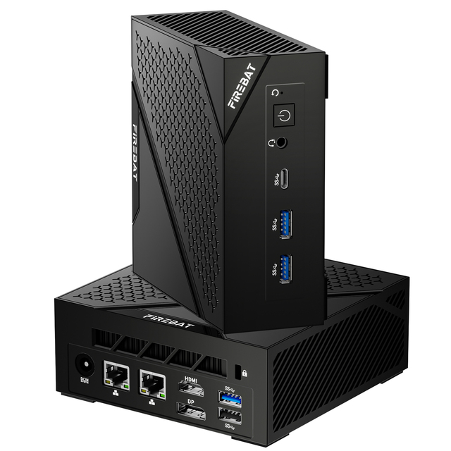 Free Shipping to US FIREBET AM02 Mini PC 16GB+512GB SSD 6600H Windows 11 System US Adapter Gaming Computer Mini PC