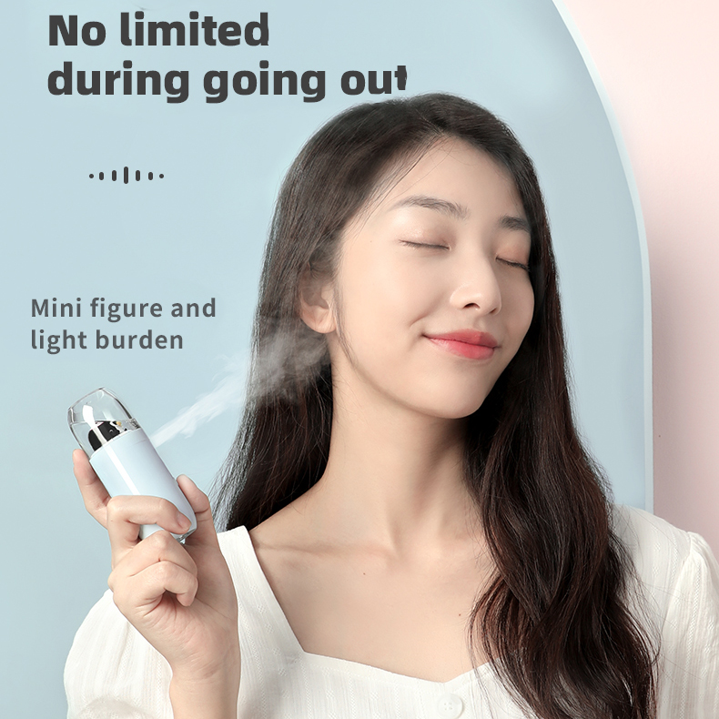 Небольшой подарок, мини-распылитель холодного тумана, распылитель, портативный милый распылитель воздуха, увлажнитель для лица