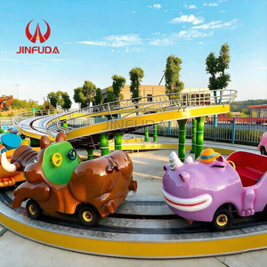 Tren de Pista de Carreras Miniatura a Precio Económico para Niños - Atracción de Tren para Parque de Diversiones Familiar en Venta - Product Image 1