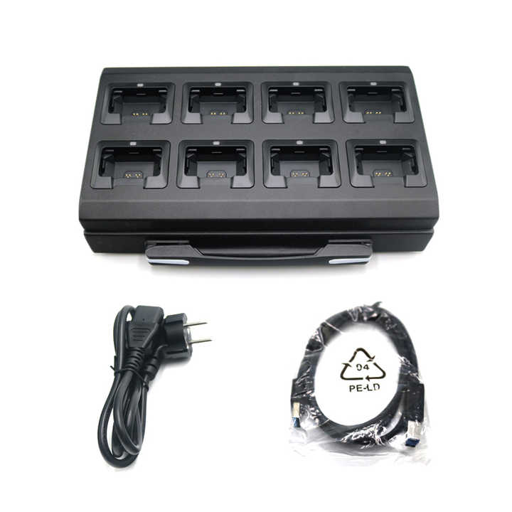 8 Ports Analog Camera Docking Station Charging Body Worn Cameras and ...