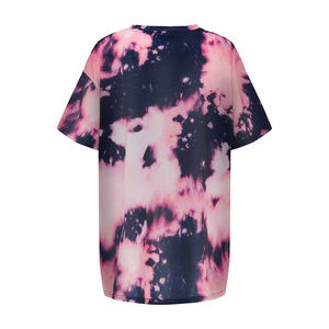 2023 Custom Tie Dye Printing <b>T</b> <b>Shirt</b> 100% Cotton Fabric <b>Plus</b> <b>Size</b> <b>Women</b> <b>T</b> <b>Shirt</b> - Product Image 3