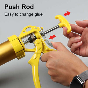 גבוהה באיכות נהדר קולק גדול דחף 600ml 20.3oz נקניק איטום אקדח חבילה רכה סיליקון איטום אקדח BC-D9338-2 - Product Image 3