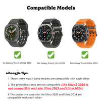 Bracelet pour Galaxy Watch Ultra2, bracelet Ocean Sport respirant, bracelet marin pour Samsung Galaxy Watch Ultra 2 47mm