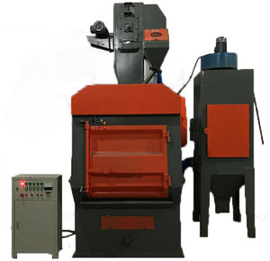 Máquina de Granallado Manual de Acero con Banda de Goma y PLC para Limpieza y Pulido de Fundiciones - Product Image 1