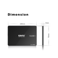 Disco de Estado Sólido Interno KDATA de 2.5 Pulgadas, Unidad de Disco Duro de 64GB 2TB 480GB 128GB 240GB 256GB 1TB SATA SSD 512GB