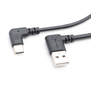 Cable USB C de 90 Grados en Ángulo Recto, Cable Tipo C, Cable de Carga USB A a Tipo C en Ángulo Izquierdo y Derecho de 90 Grados - Product Image 2