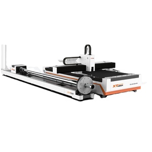 เครื่องตัดเลเซอร์ไฟเบอร์ CNC พร้อมแผ่นและท่อสองฟังก์ชั่นจากโรงงาน <span class=keywords><strong>XT</strong></span> โฟกัสอัตโนมัติ - Product Image 1
