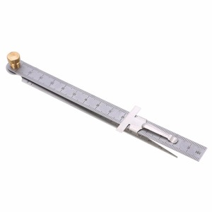 1-15mm Stainless Steel Inside Gauge 2-Piece <b>Set</b> <b>Wedge</b> Gap Bore Taper Filler Gage Plastic Feelers for Measuring - Product Image 3