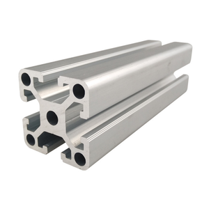 <span class=keywords><strong>40</strong></span> Seri T Slot Struktur Bingkai Industri Profil <span class=keywords><strong>Aluminium</strong></span> 40X40 <span class=keywords><strong>Mm</strong></span> Tslot 40X40 Profil Penyangga <span class=keywords><strong>Aluminium</strong></span>