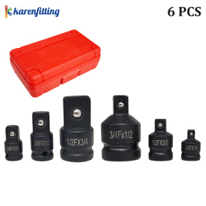 8-pc High-quality Black Double Square Size Change DIY Auto Repair Impact Socket Adapter Hardware Tools Set - Product Image 4