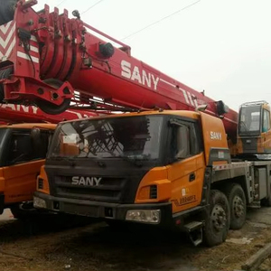 Sany Used 50 Ton Truck <b>Crane</b> With Long Boom High Lifting Height For Construction Projects - Product Image 1