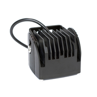 Lámpara de Trabajo LED de Disparo Lateral 10W DC 12V con Carcasa de Aluminio CNC Anodizado y Lente Óptica PMMA, Luces Antiniebla para Conducción Todoterreno DRL, 24 Meses de Garantía