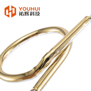 Calentador infrarrojo anular elíptico semichapado en oro Youhui de 36-606 mm para equipos de soldadura de plástico - Product Image 1