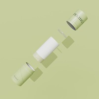 Emballages écologiques pour baume à lèvres et déodorant, tubes ronds en papier, emballages en tube de déodorant à bille, tubes de déodorant à torsion