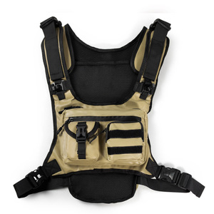 New Outdoor Tactical Compression Chest Bag Multi-function Vest Non-slip Silicone Strips Custom Logo for Sports Running Cycling - Product Image 3