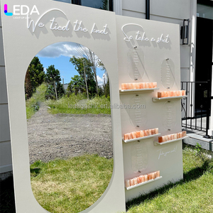 LEDA Decoración para Bodas, Soporte de Pared Acrílico para Mostrar el Plan de Asientos, para Fiestas de Boda - Product Image 2