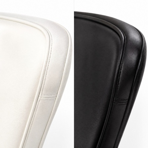 Clean Style Contemporary Minimalist Skin Friendly Cloth Single Leisure Sofa Chair Ergonomic Wide Seat Lounge <b>Stool</b> - Product Image 3