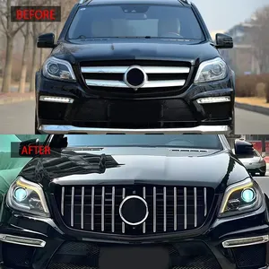 กระจังหน้ารถยนต์ StarNav สำหรับรุ่น X166 GL500 GL550 GL63 ปี 2013 2014 2015 - Product Image 3