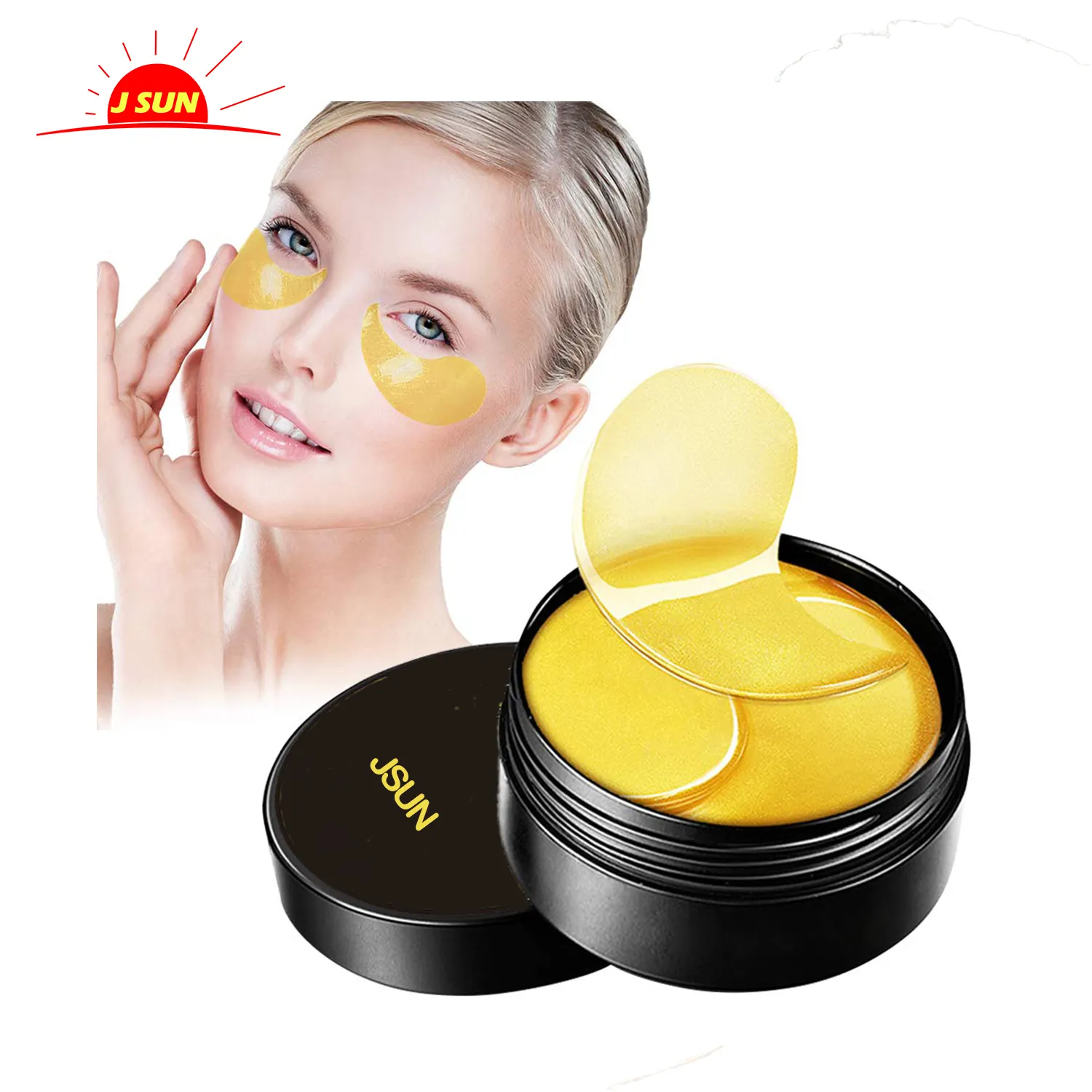 Sản Phẩm Mới Ra Mắt 2022 Miếng Dán Mắt Vàng 24K Collagen Dưới Mắt