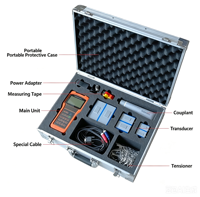 Débitmètre ultrasonique portable numérique à pince, capteur de débit ultrasonique, instrument de mesure du débit de liquide