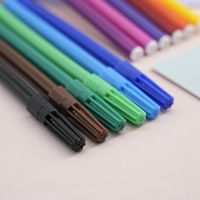 Ensemble de stylos pinceaux à pointe fine multi-usages pour aquarelle, marqueurs artistiques colorés pour le dessin et la peinture