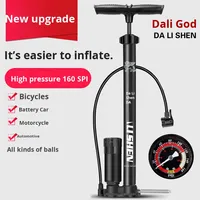 Véhicule électrique portable Hercules et pompe à air de basket-ball Mini pompe à pied Presta pour usage domestique pour le gonflage de voiture et de vélo