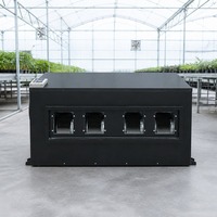 Nouveau déshumidificateur industriel suspendu au plafond 480L/D, sécheur d'air commercial suspendu, absorbeur d'humidité haute capacité en métal