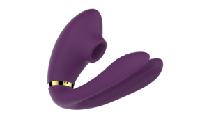 Vibrateur de masturbation féminin en silicone avec télécommande par application, lapin suceur, 10 modes de vibration, rechargeable par USB, 100% étanche - Product Image 2